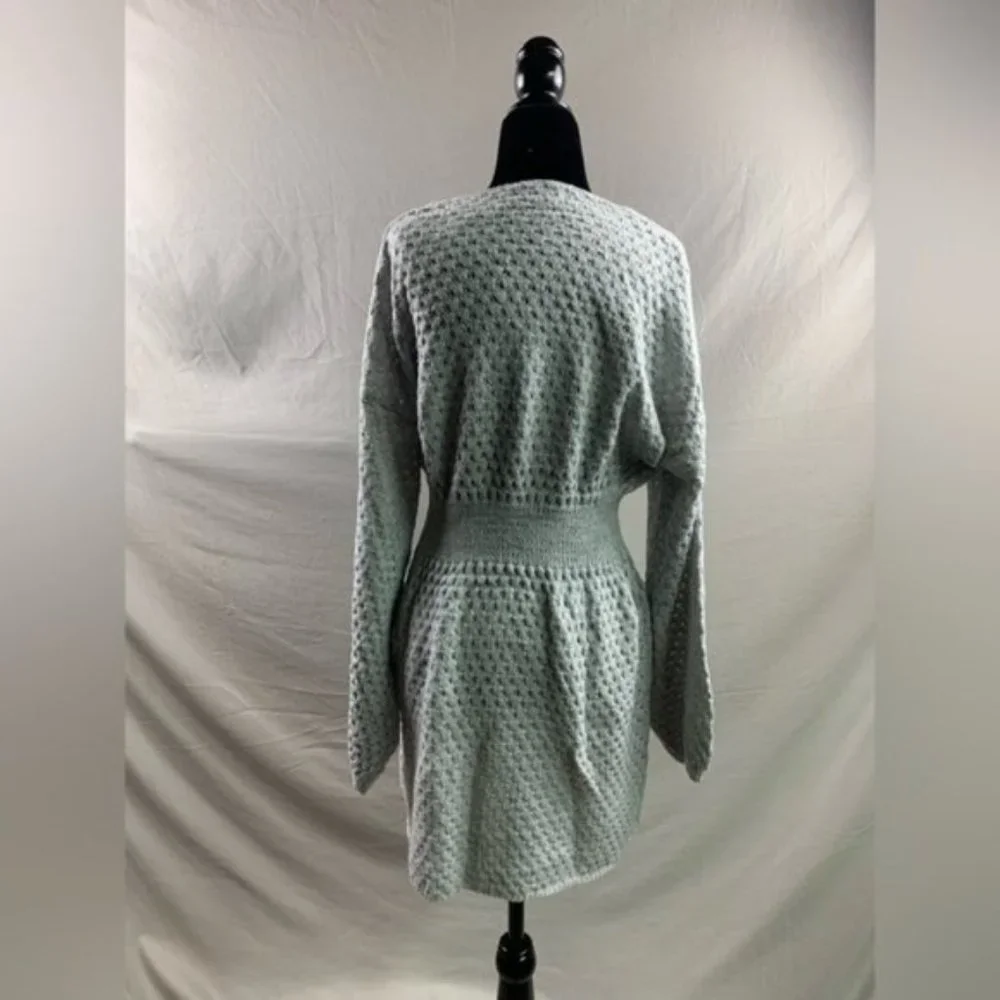 Corset Waist Sweater Dress - Picture 4 of 5